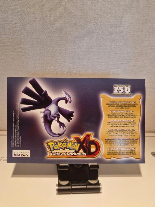 Pokemon XD Gamecube vipcode onbekrast, Spelcomputers en Games, Games | Nintendo GameCube, Nieuw, Role Playing Game (Rpg), 1 speler
