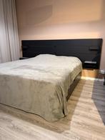 IKEA NORDLI Bed 180x200 met Lades & Hoofdbord - Zwart, Ophalen, Zwart, Traditional, Tweepersoons