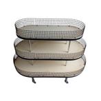 Vintage bakkersrek, winkel display, Huis en Inrichting, Ophalen, Gebruikt, Onbekend, Onbekend
