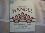 George Frideric - Handel four coronation anthems, Muziek en Instrumenten, Klassiek, Ophalen of Verzenden, Zo goed als nieuw, Artiest of Componist