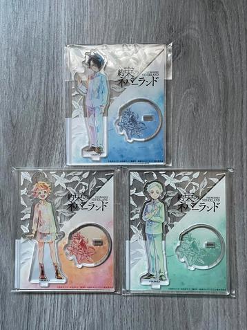 The Promised Neverland Verschillende Acrylic Figures Sets beschikbaar voor biedingen