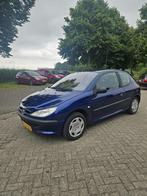 Peugeot 206 1.4 3D 2003 Blauw, Voorwielaandrijving, 4 cilinders, Blauw, Origineel Nederlands