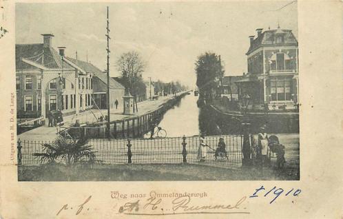 (701-230-041) Veendam Weg naar Ommelanderwijk, Verzamelen, Ansichtkaarten | Nederland, Groningen, Verzenden