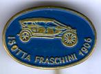 Isotta Fraschini 1906 blauw op koper auto speldje( B_170 ), Ophalen of Verzenden, Zo goed als nieuw, Transport, Speldje of Pin