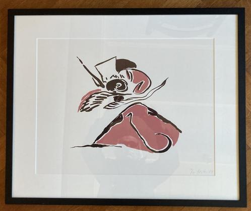 Josien Brenneker - Sad Signs (ingelijst), Antiek en Kunst, Kunst | Litho's en Zeefdrukken, Ophalen