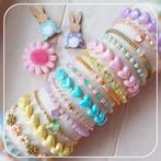 Nieuw! Diverse armbanden in pastel tinten, Ophalen of Verzenden, Nieuw