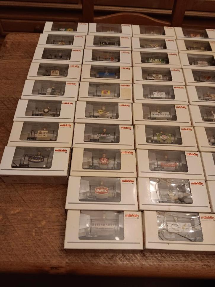 Marklin Glas Ketelwagens, Hobby en Vrije tijd, Modeltreinen | H0, Zo goed als nieuw, Wagon, Wisselstroom, Märklin, Ophalen