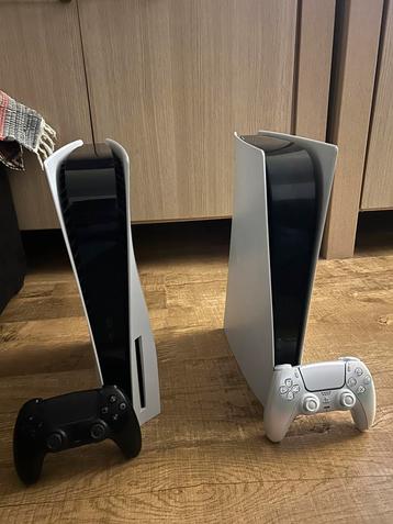 PlayStation 5 Digital & Disc - Nette Staat - VASTE PRIJS! beschikbaar voor biedingen