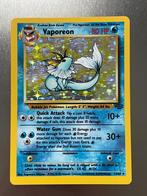 Vaporeon - 12/64 - Holo Rare - Unlimited Edition Jungle, Hobby en Vrije tijd, Verzamelkaartspellen | Pokémon, Verzenden, Zo goed als nieuw