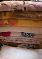 Gratis ophalen beddengoed, Huis en Inrichting, Slaapkamer | Beddengoed, Gebruikt, Eenpersoons, Wit, Ophalen of Verzenden