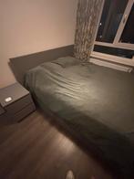 Grijs IKEA Malm bed 180x200 + 2 lades, Huis en Inrichting, Slaapkamer | Bedden, Ophalen, Gebruikt, Tweepersoons, 180 cm