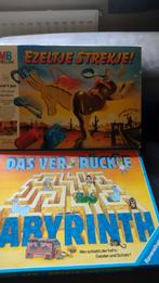 Doolhof en ezeltje strek je, Hobby en Vrije tijd, Gezelschapsspellen | Bordspellen, Ophalen of Verzenden