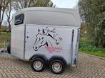 Bockman 2 paards paarden trailer met aluminium opbouw+bodem., Dieren en Toebehoren, Paarden en Pony's | Trailers en Aanhangwagens