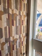 Luxe retro structuur vliesbehang kleurrijk, Ophalen of Verzenden, Zo goed als nieuw, 50 tot 100 cm, Minder dan 100 cm