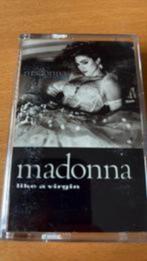 Madonna muziek cassette Like a Virgin 9 tracks Dolby system, Cd's en Dvd's, Cassettebandjes, Gebruikt, Ducoso, 1 bandje, Ophalen of Verzenden