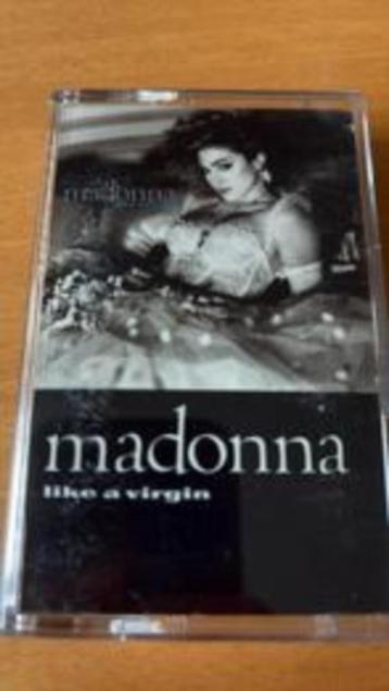 Madonna muziek cassette Like a Virgin 9 tracks Dolby system  beschikbaar voor biedingen