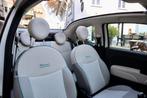 Fiat 500 C 0.9 TwinAir Anniversario | Cabrio | Uconnect 7”, Auto's, Fiat, Gebruikt, Cabriolet, Leder en Stof, Wit