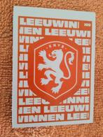 Nederlandse Leeuwen stickers - 10, Ophalen of Verzenden, Nieuw, Sport