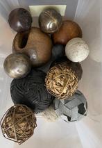 #Brocante#, #Vintage#, Verzameling decoratieve ballen, 10x, Huis en Inrichting, Verzenden, Gebruikt