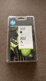 HP 302 originele zwarte/drie-kleuren inktcartridges, 2-pack, Computers en Software, Printerbenodigdheden, Ophalen of Verzenden