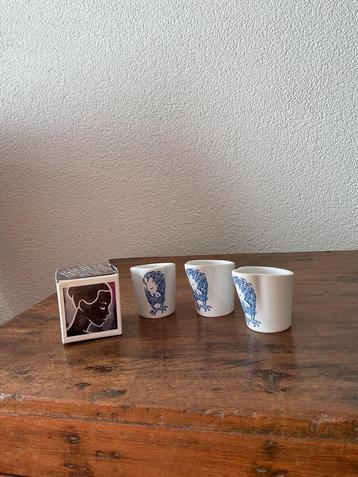 Design eierdopjes Casper Faassen en Jaques Tange, 2008 ,2006 beschikbaar voor biedingen