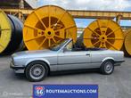 BMW 325i Cabriolet 1990 | Route 66 Auctions, Auto's, Oldtimers, Overige carrosserieën, Bedrijf, Handgeschakeld, Zilver of Grijs