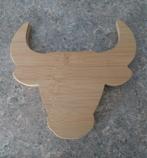 Onderzetter houten stier hoofd - bullhead, Ophalen of Verzenden, Nieuw, Pot of Pan