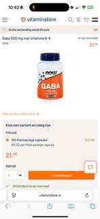 GABA 500 mg met vitamine B-6, Ophalen of Verzenden, Nieuw, Overige typen