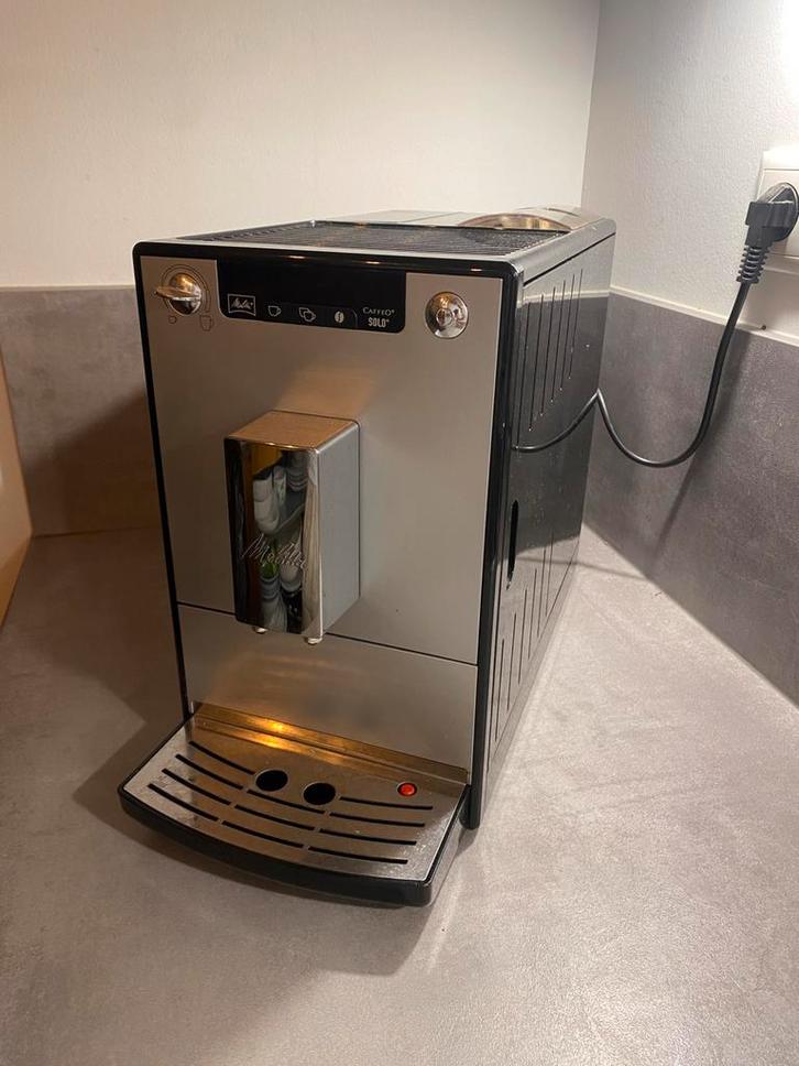 Melitta Caffeo Solo - Bonenmachine - Espressomachine, Witgoed en Apparatuur, Koffiezetapparaten, Zo goed als nieuw, Koffiemachine