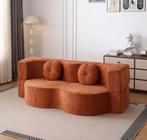 Nieuwe Opklapbare Bankstel - Direct Leverbaar!, 75 tot 100 cm, Ophalen of Verzenden, Rechte bank, Stof