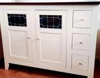 Baby kamer klerenkast en commode met glas in lood, Ophalen, Gebruikt, Kast, 50 tot 70 cm