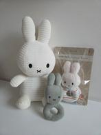 Nijntje Knuffel, Rammelaars & Accessoires Set, Kinderen en Baby's, Ophalen of Verzenden, Zo goed als nieuw, Konijn