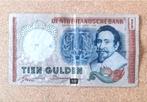 10 gulden biljet Hugo de Groot 1953 AMJ077783, Postzegels en Munten, Ophalen of Verzenden, 10 gulden, Los biljet