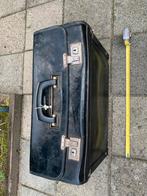 Vintage Gereedschapkoffer,gereedschap koffer van leer, Doe-het-zelf en Verbouw, Gereedschapskisten, Ophalen of Verzenden, Zo goed als nieuw