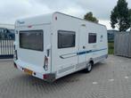 Nette Knaus caravan 2008, airco, hoogslaper/stapelbed, Caravans en Kamperen, Schokbreker, Rondzit, Particulier, Knaus