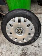 5x100 175-65-14 velgen met banden T.e.a.b., Ophalen, Gebruikt