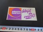 sticker Amsterdam industrie bond NVV altijd en overal !, Verzamelen, Ophalen, Zo goed als nieuw, Bedrijf of Vereniging