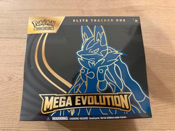 Pokemon Mega Evolution etb lucario beschikbaar voor biedingen