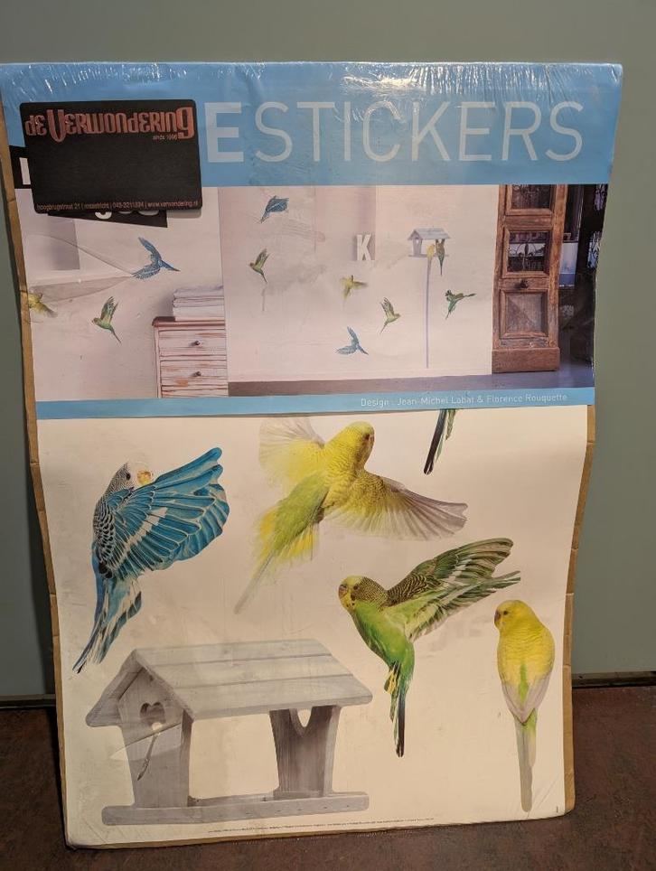 Muurstickers 3D verwijderbaar, Huis en Inrichting, Woonaccessoires | Wanddecoraties, Gebruikt, Ophalen