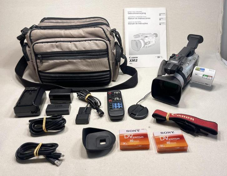 Canon DM-XM2 Digitale Mini DV Met Firewire om DIGITALESEREN, Audio, Tv en Foto, Videocamera's Digitaal, Zo goed als nieuw, Camera