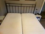 Spijlenbed met electrische bodem, Ophalen, Gebruikt, Tweepersoons, 180 cm
