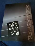 Peugeot 505 folder 1990, Verzenden, Zo goed als nieuw, Peugeot