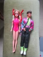 Vintage Barbie en Ken in outfit mattel, Antiek en Kunst, Antiek | Speelgoed, Verzenden