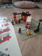 Lego busstation met beschrijving 21 euro, Ophalen, Gebruikt, Complete set, Lego