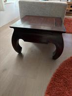 Opium bijzettafel, Huis en Inrichting, Tafels | Bijzettafels, Ophalen, Minder dan 55 cm, Gebruikt, Rond