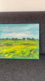 Fraai schilderij olieverf van Wim van der Veer, Ophalen of Verzenden