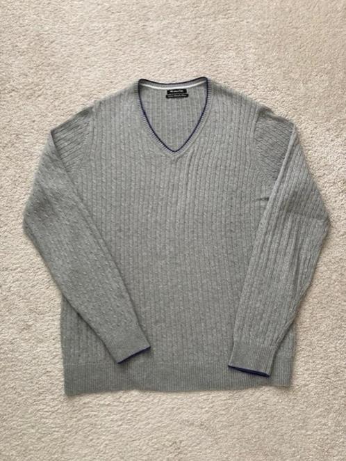Massimo Dutti trui L, Kleding | Heren, Truien en Vesten, Zo goed als nieuw, Maat 48/50 (M), Grijs, Ophalen of Verzenden