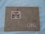 Oude autofolder Opel 9x originele foto's dealer mapje 1933, Ophalen, Gelezen, Opel
