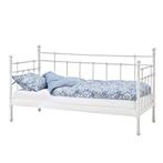 Tromsnes ikea bed wit incl lattenbodem, Ophalen, Gebruikt, 90 cm, Eenpersoons