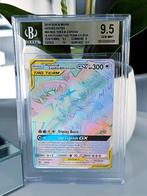 Moltres & Zapdos & Articuno GX Beckett 9.5 Gem Mint, Ophalen of Verzenden, Nieuw, Losse kaart, Foil